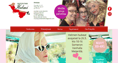 Desktop Screenshot of muotiputiikkihelmi.com